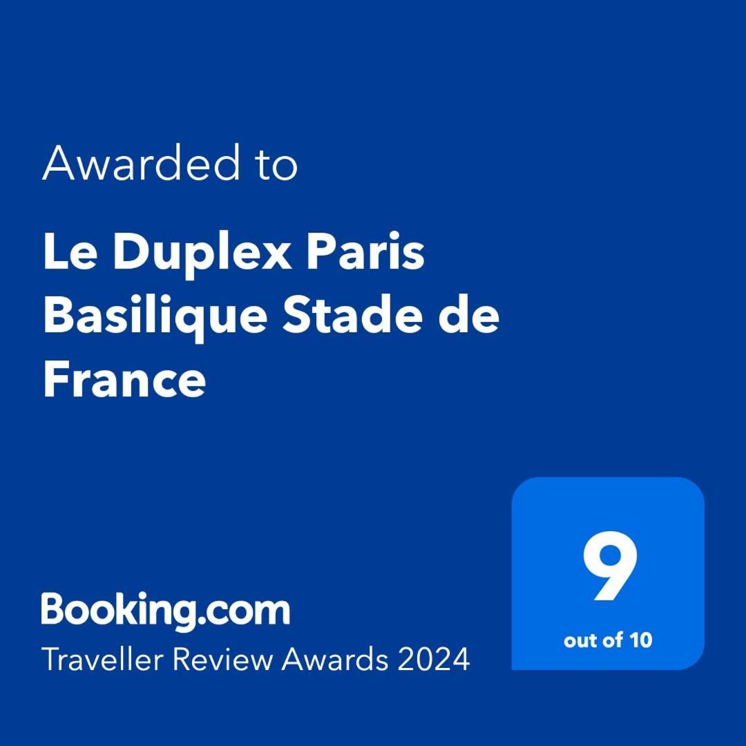 Le Duplex Paris Basilique Stade De France Leilighet Saint-Denis  Eksteriør bilde